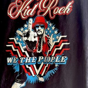 Unisex 👀 Kid Rock Black Graphic T-Shirt